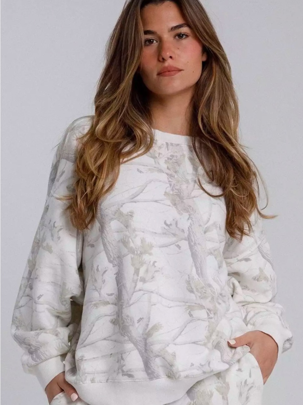Dairy Boy Camo Crewneck